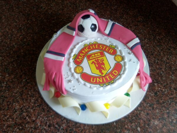 choclate customised fondant cake