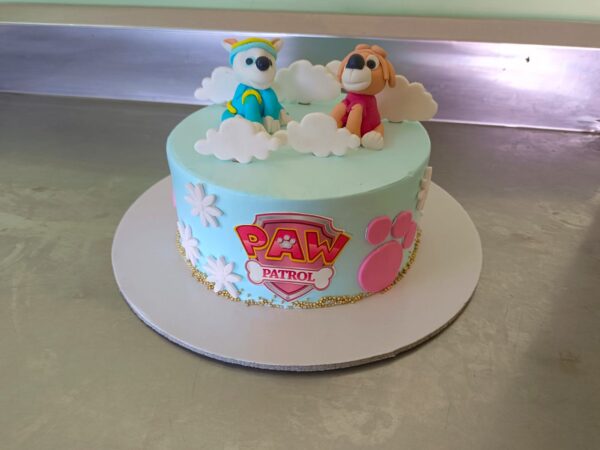 chocolate customised fondant cake 1kg