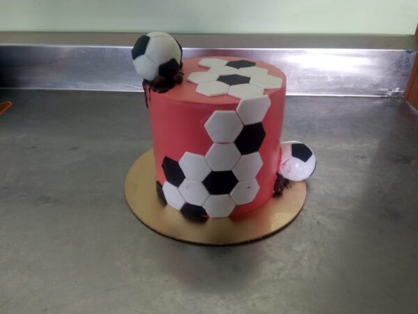 butter scotch fondant cake 2kg - 2450