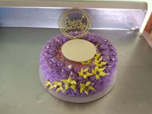 Chocolate truffle customised cake