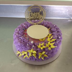 Chocolate truffle customised cake