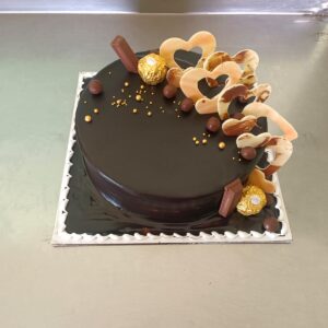 Chocolate truffle customised cake - 2KG