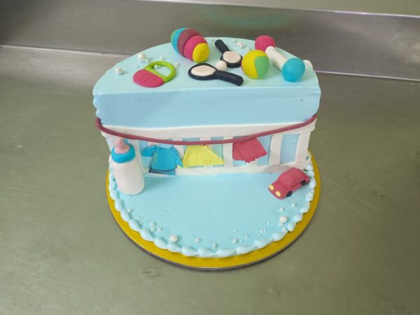 Chocolate Customised Fondant Cake 1kg
