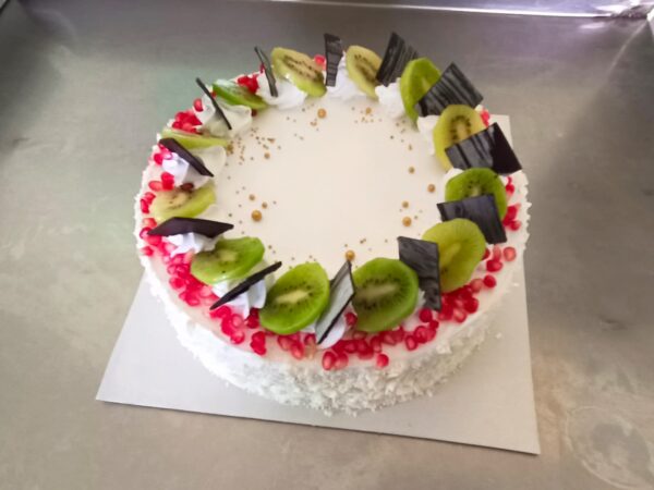 White Forest Fruit Cake