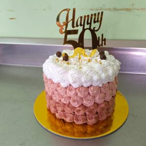 Black Current Vanilla Creamy Cake - 1KG